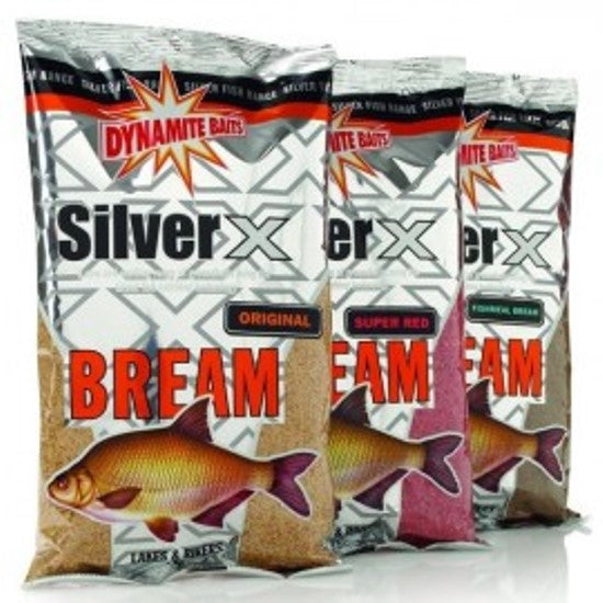 GROUNDBAIT DYNAMITE BAITS SILVER X BREAM SPECIMEN FISHMEAL 