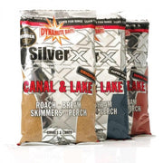 GROUNDBAIT DYNAMITE BAITS SILVER X CANAL AND LAKE SUPER BLACK 