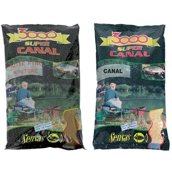 GROUNDBAIT SENSAS 3000 SUPER BLACK LAKE 1KG 
