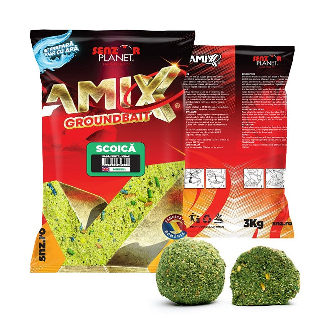 GROUNDBAIT Senzor AMIX Scoica 3kg
