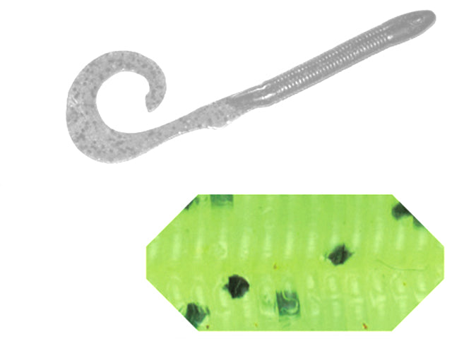 GRUB COLMIC GRUBY 4" 10.2cm CHARTREUSE PEPPER