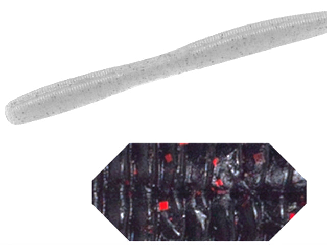 GRUB COLMIC X65 SHAKE 6.5" 16.5cm BLACK RED FLK