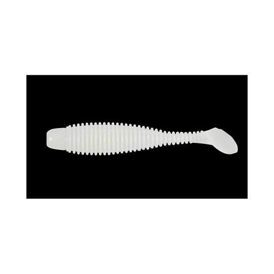GRUB LUNKER CITY GRUBSTER  5CM 068 WHITE SATIN