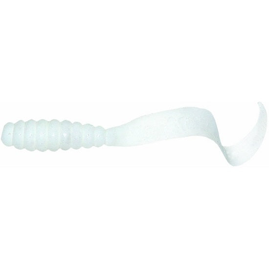 GRUB MISTER TWISTER 10CM WHITE 5BUC/PL