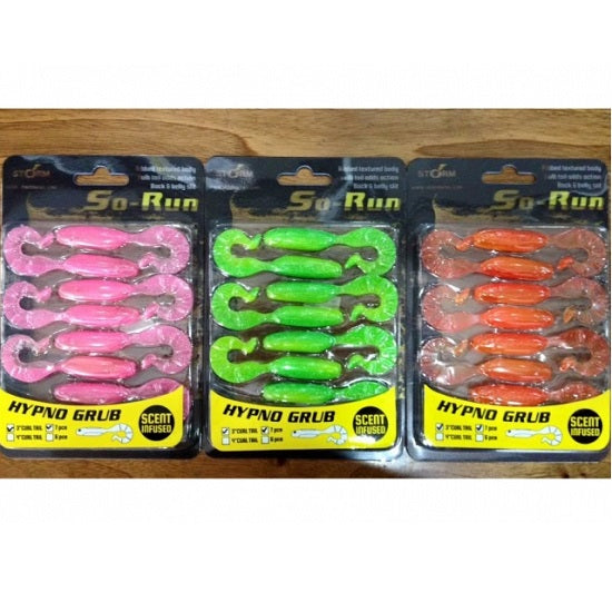 GRUB STORM SO RUN HYPNO GRUB Sunset Orange