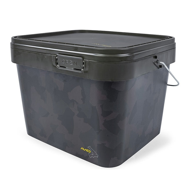 Galeata Avid Carp Square Camo Bucket 10 litri