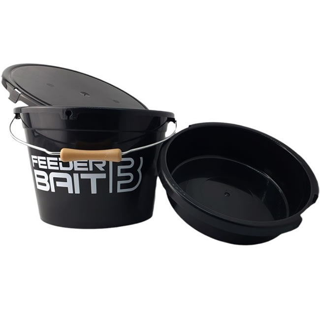 Galeata Feeder Bait 13 litri + Vas 4 litri + Capac