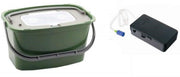 Galeata Plastils Pestisori 7L Plus Pompa Verde, 30x16x20cm