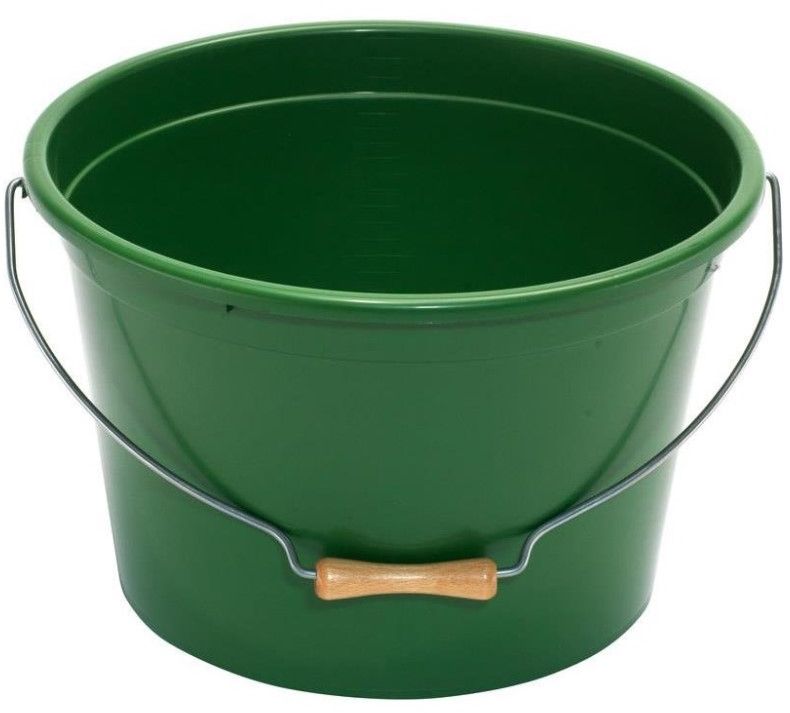 Galeata Plastilys Bucket, Green, 13L, 