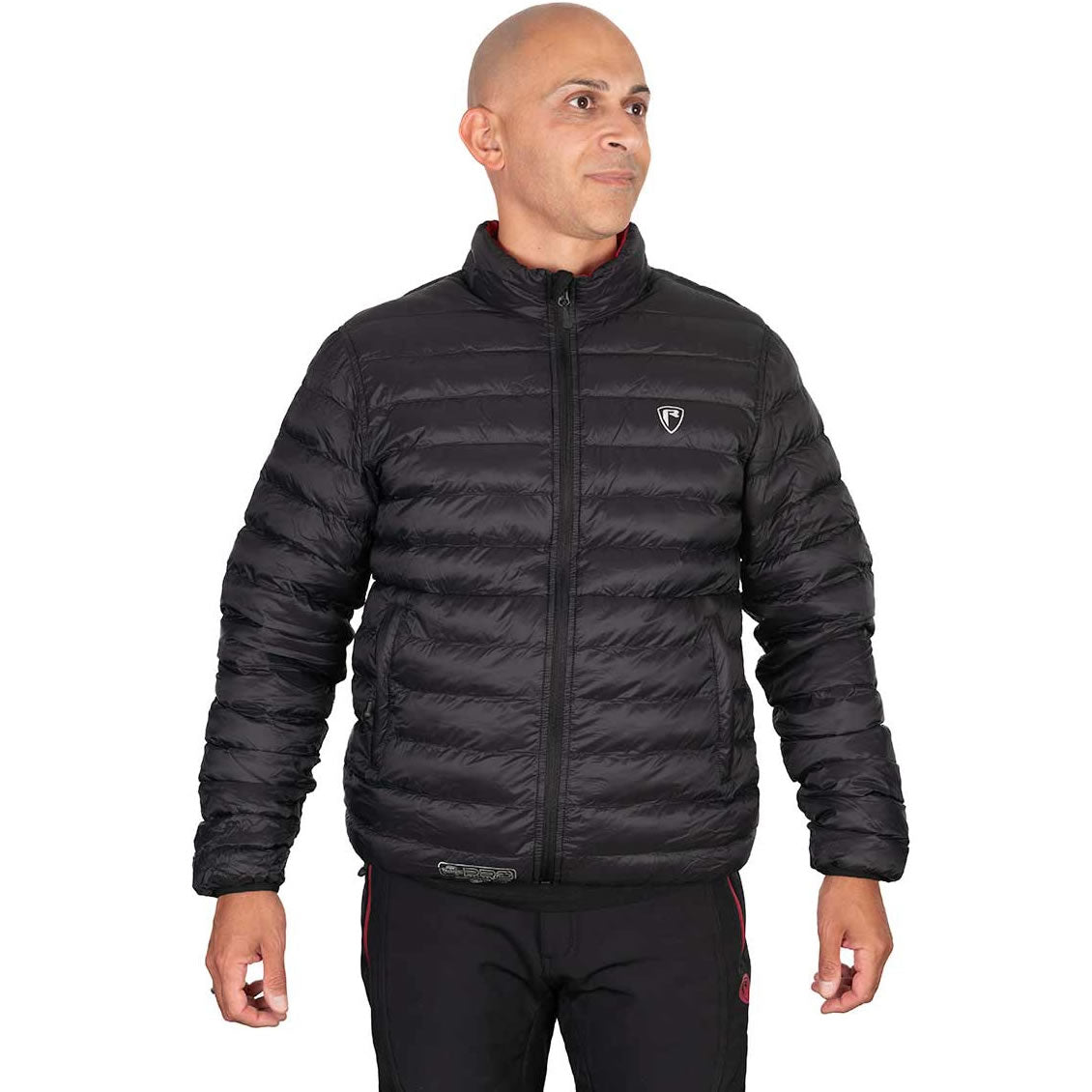 Geaca FOX RAGE Pro Series Reversible Lightweight Quilted Jacket, Black / Rage Red