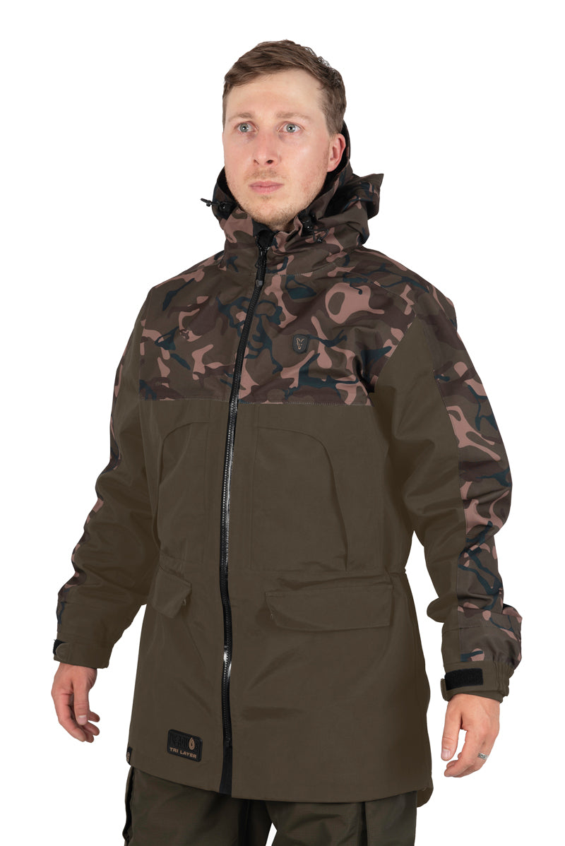 Geaca Fox Camo Aquos Tri Layer