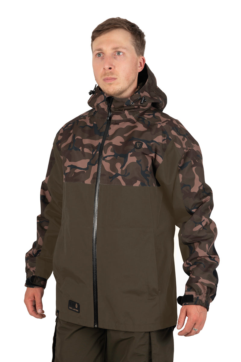 Geaca Fox Camo Aquos Tri Layer Std