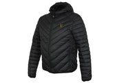 Geaca cu Gluga Fox Quilted Jacket Black Orange