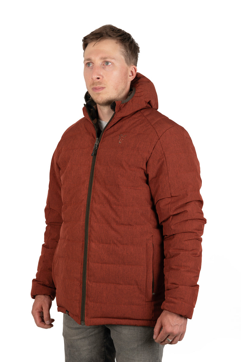 Geaca reversibilă Fox camo cu gluga