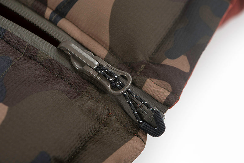 Geaca reversibilă Fox camo cu gluga