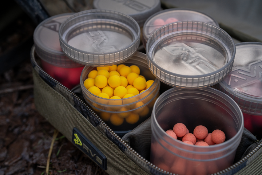 Geanta AVID RVS 8-Pot Hookbait Pouch, 24x16.5x9cm