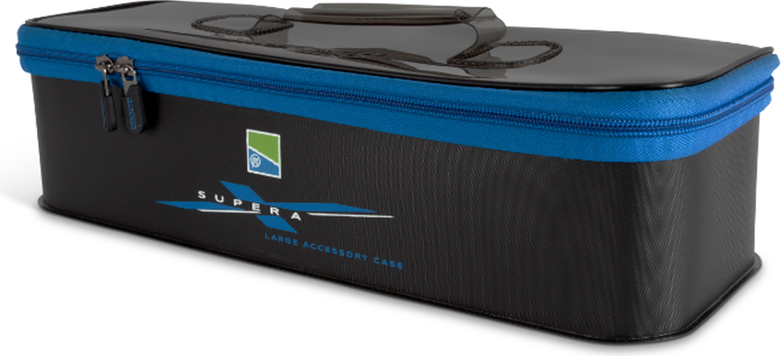 Geanta Accesorii Preston Supera X Eva Accessory Case, Large, 38x14x9cm
