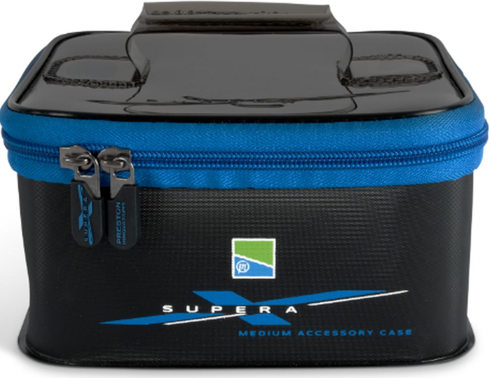 Geanta Accesorii Preston Supera X Eva Accessory Case, Medium, 18x18x9cm