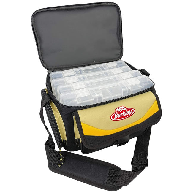 Geanta Berkley Box Storer Bag 28x19.5x18.5cm + 4 Cutii Naluci, 27x17.5x4 cm