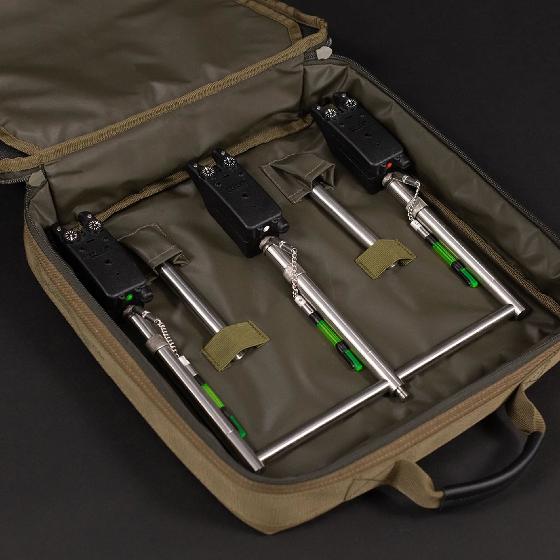 Geanta Buzz Bari KORDA Compac Singlez, Olive, 34x34x8cm
