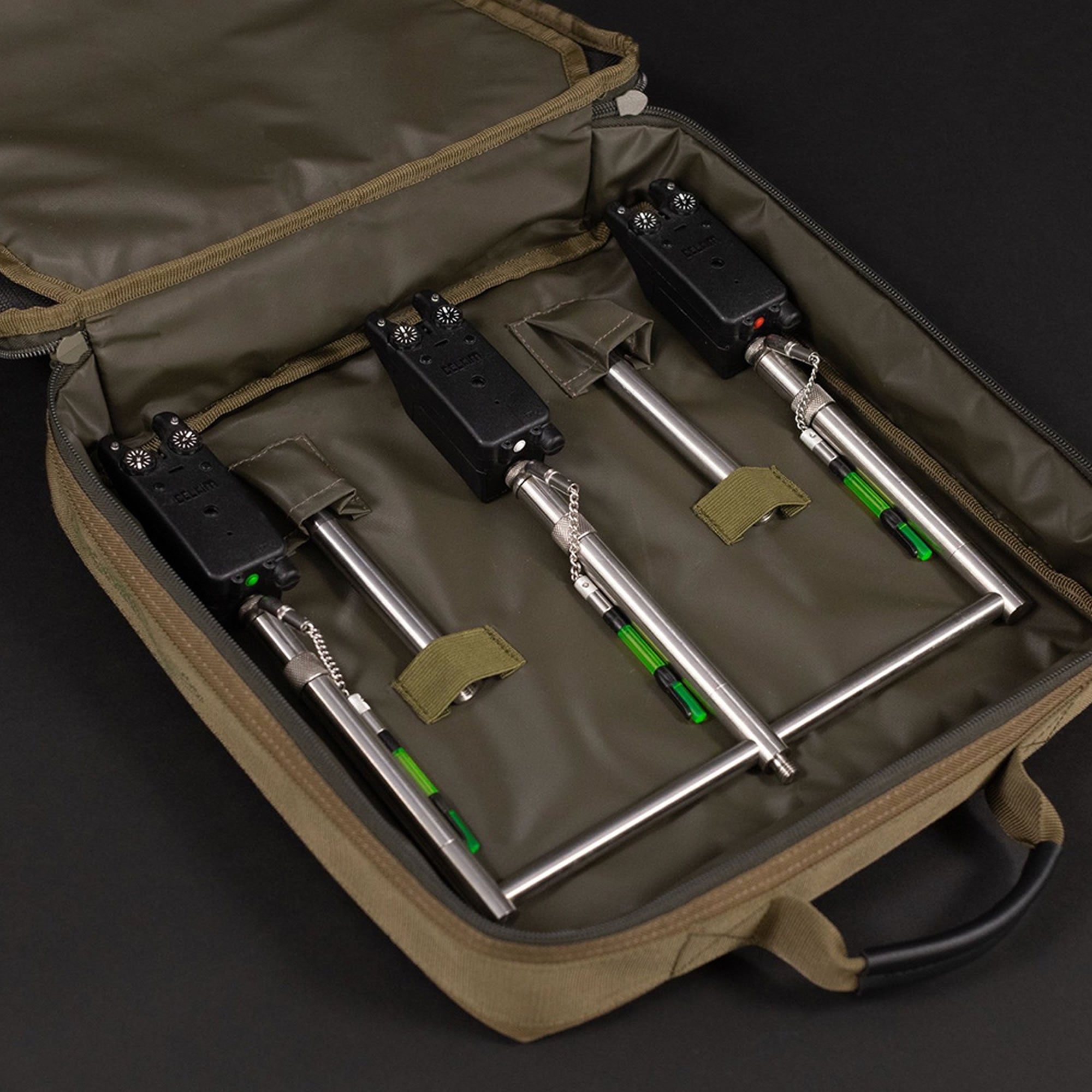 Geanta Buzz Bari KORDA Compac Singlez, Olive, 34x34x8cm