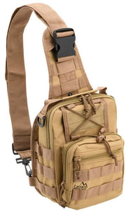 Geanta Cattara De Umar Army 10L, TT13864, Brown, 20x26x14cm