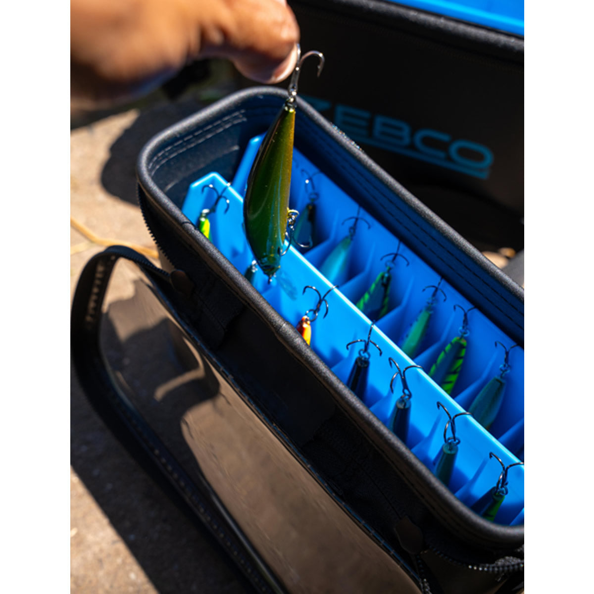 Geanta Eva ZEBCO Trophy EVA Hardbait Keeper 24 Comp, 23x15x112cm