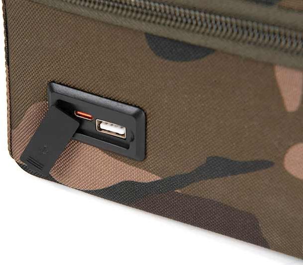 Geanta FOX Gadget Safe Deluxe Camolite, 23.5x31x13cm