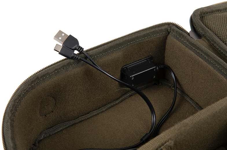 Geanta FOX Gadget Safe Deluxe Camolite, 23.5x31x13cm