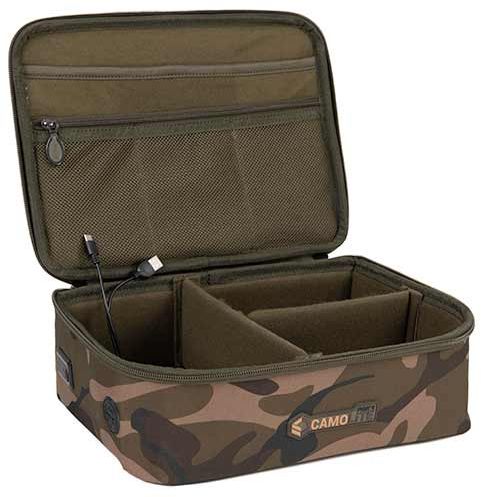 Geanta FOX Gadget Safe Deluxe Camolite, 23.5x31x13cm