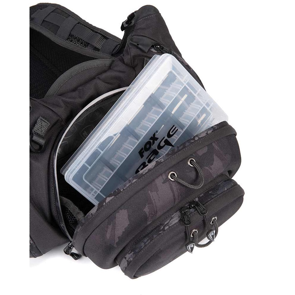 Geanta FOX RAGE Camo Voyager Chest Pack, 38x17x23cm