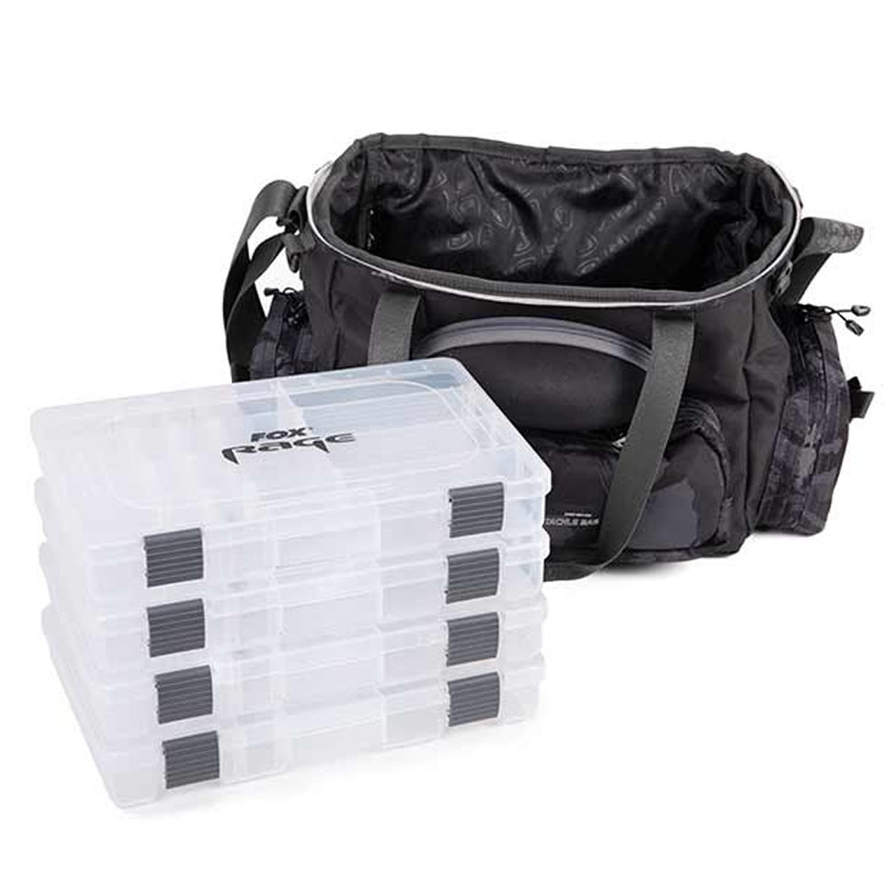 Geanta FOX RAGE Camo Voyager Medium Tackle Bag, 39x27x25cm