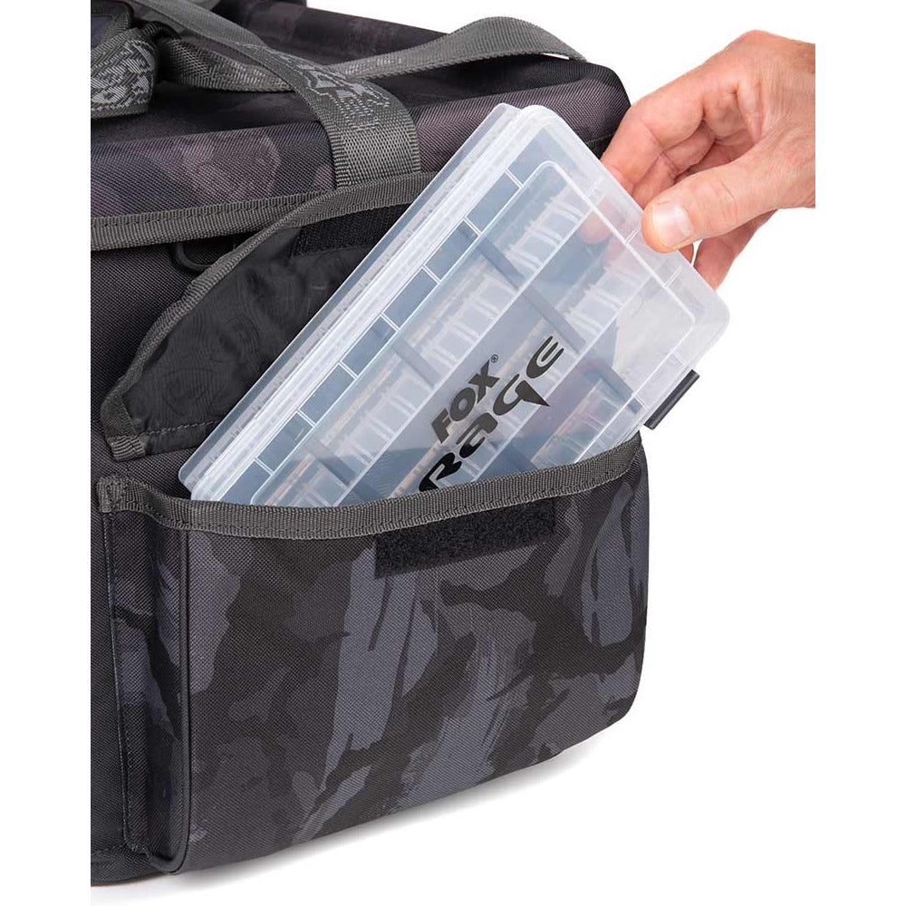 Geanta FOX RAGE Camo Voyager Moulded XL Carryall, 50x33x31cm