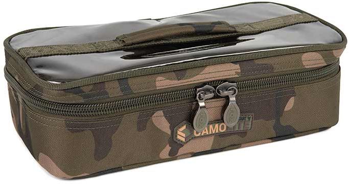 Geanta Fox Camolite 12 Pot Hookbait Case, 32.5x16.5x9.5cm