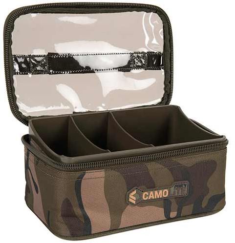 Geanta Fox Camolite Lead And Bits Bag Rigid, Large, 22x14x8cm
