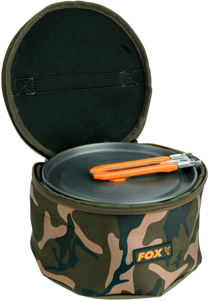 Geanta Fox Neoprene Cookset Bag, Camo  