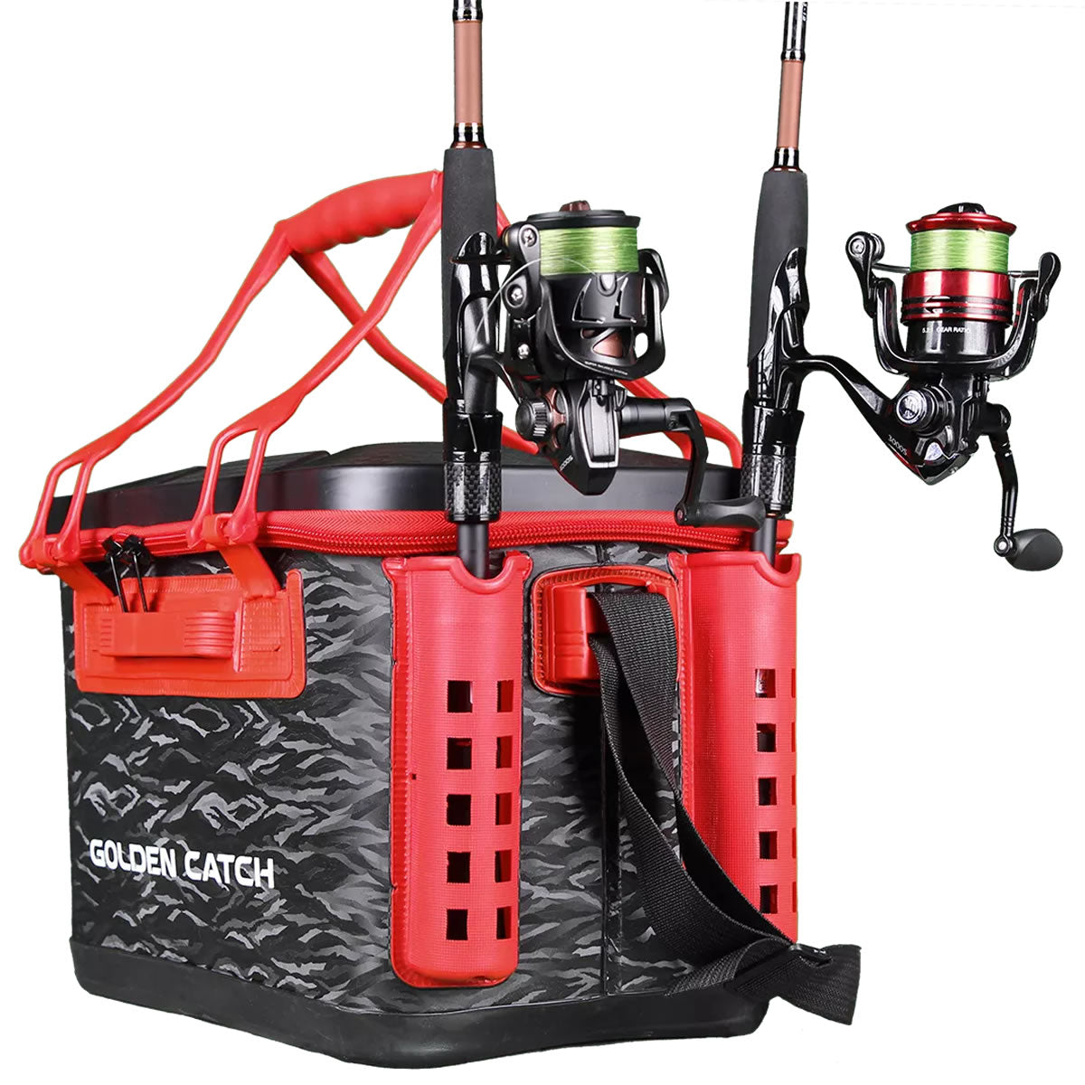 Geanta GOLDEN CATCH Rod Stand Bakkan Bag