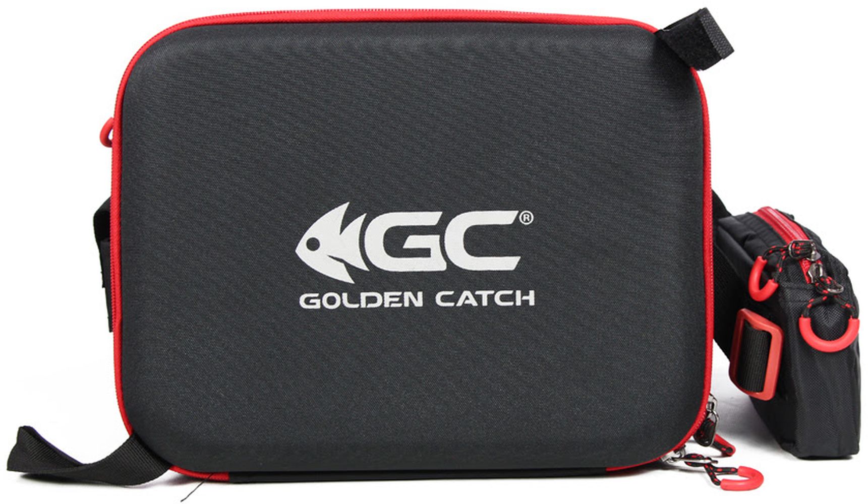 Geanta Golden Catch Sling Spinning Bag 2 Box, 27.5x18x4cm