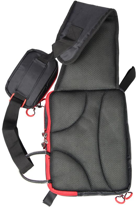 Geanta Golden Catch Sling Spinning Bag 2 Box, 27.5x18x4cm