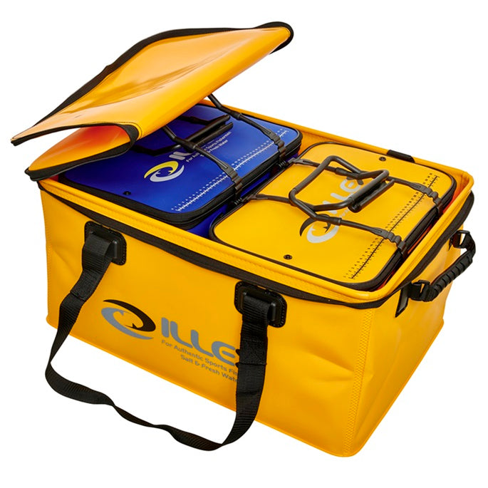 Geanta Impermeabila ILLEX Cooler Bag 60 Yellow, 60x43x30cm