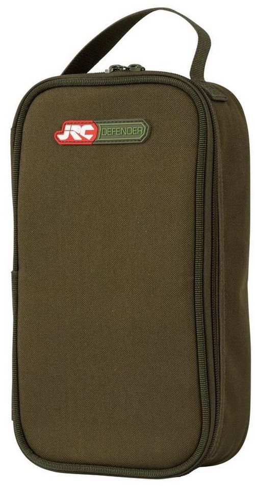 Geanta JRC Defender Hook Bait Pouch Cu 6 Borcane, Kaki, 29x16x8cm