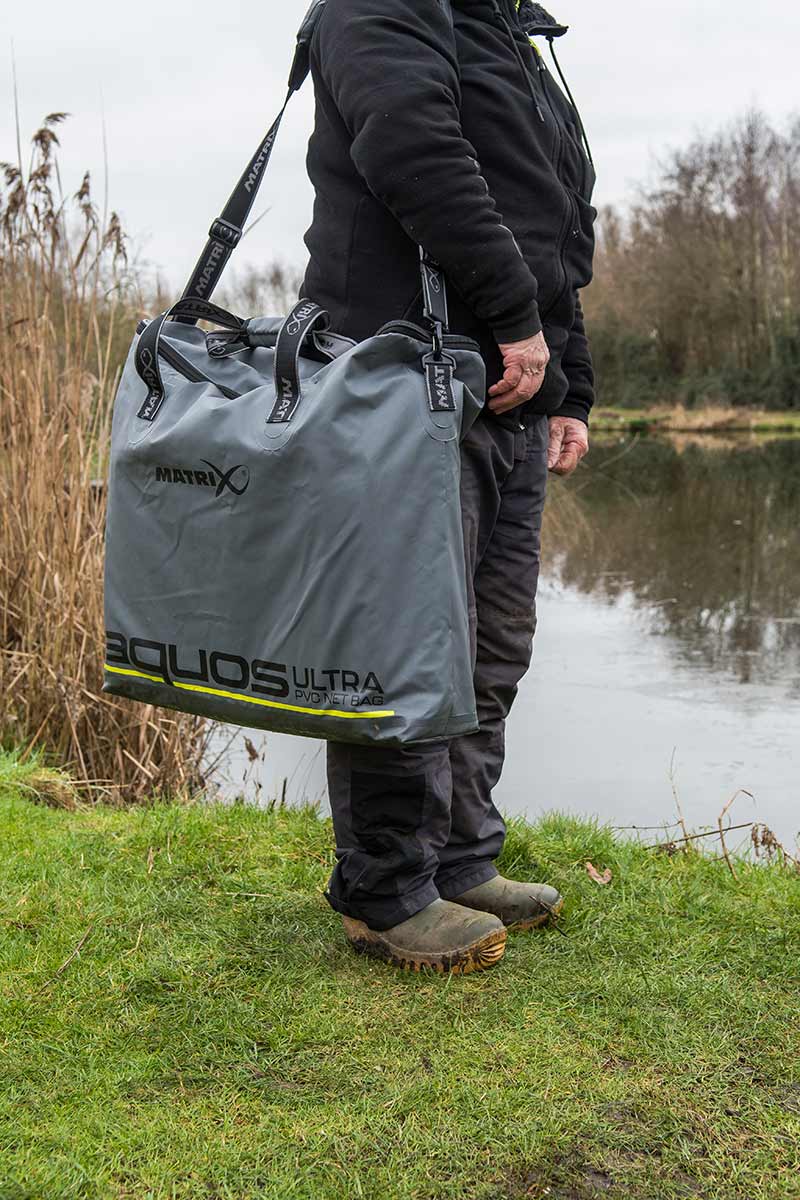 Geanta Minciog Matrix Aquos PVC Net Bag, 60x15x55cm