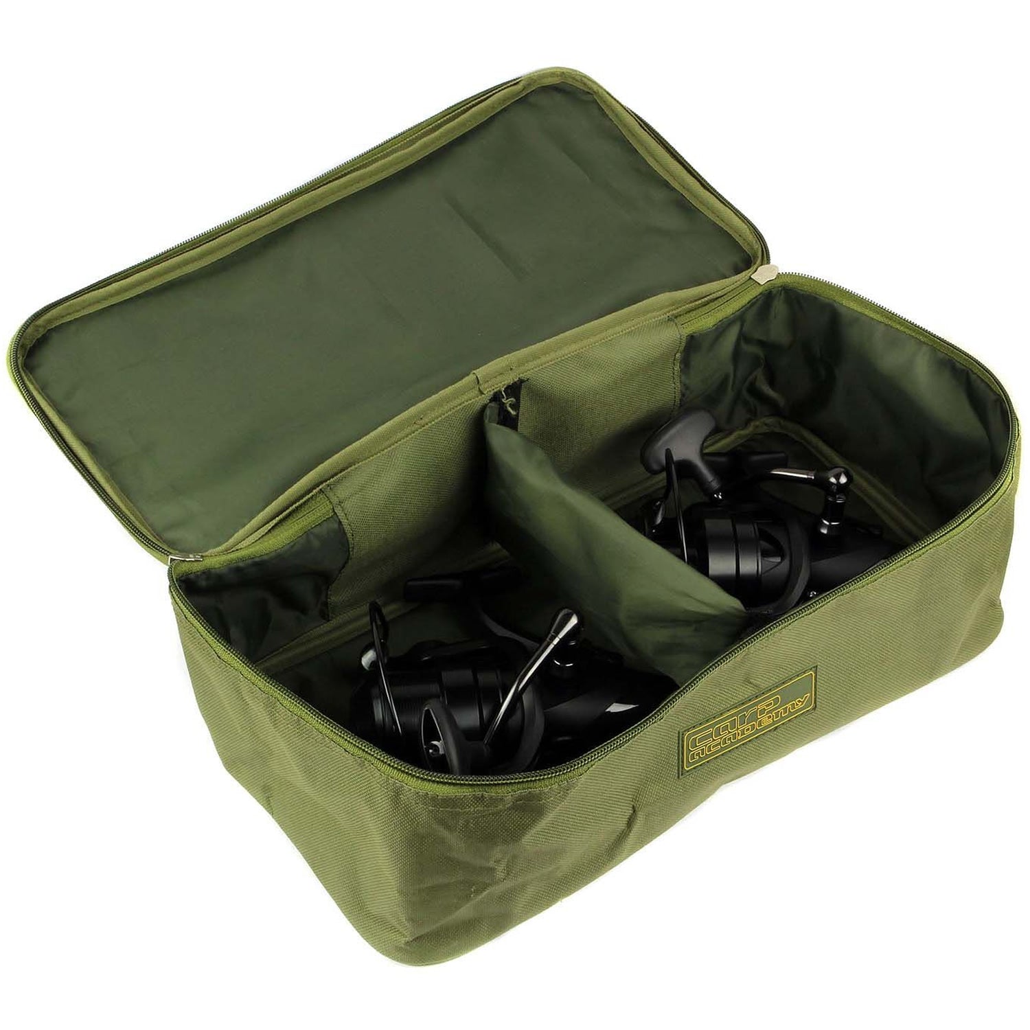 Geanta Mulinete Carp Academy Dubla L 36x18x12