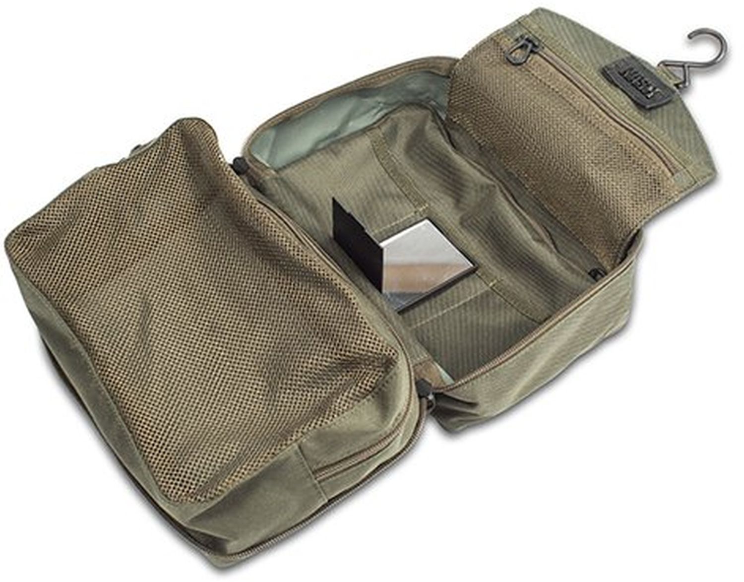 Geanta NASH Wash Bag, Kaki, 9x22x14cm