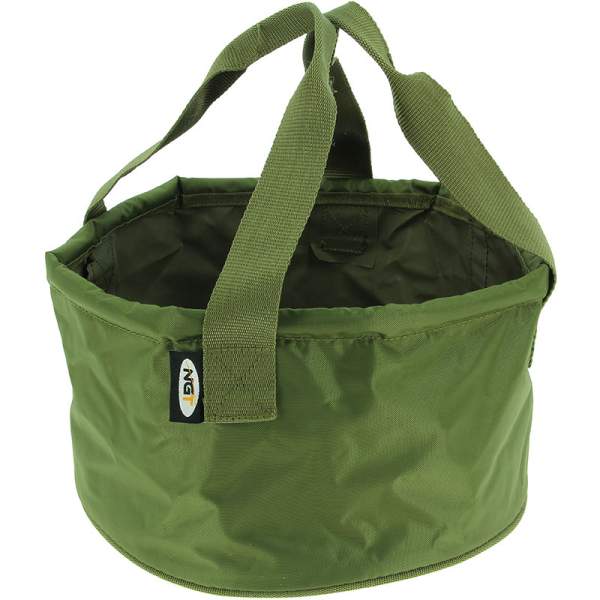 Geanta NGT Groundbait Bowl Deluxe, 30x15cm, Verde