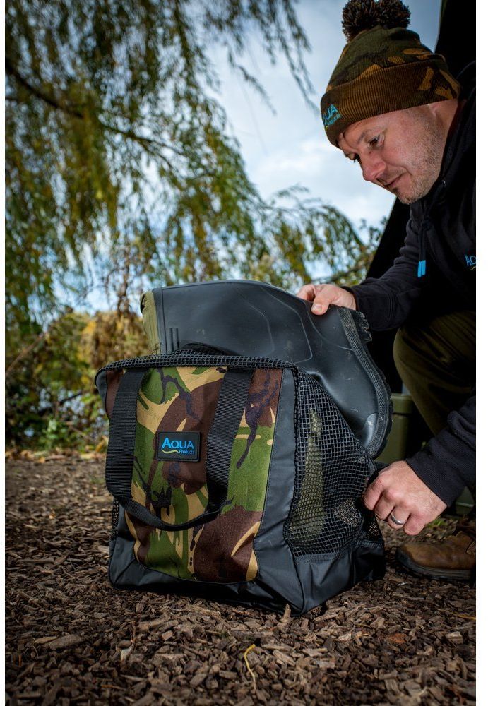 Geanta Pentru Cizme Aqua Products DPM Wader Bag, 35x34x30cm