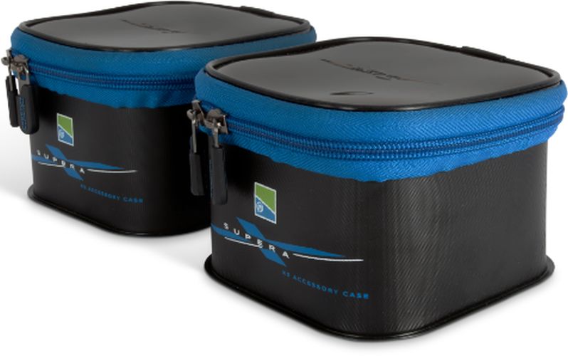 Geanta Preston Supera X EVA Accessory Cases, Marimea XS, 12x12x9cm, 2buc/pac