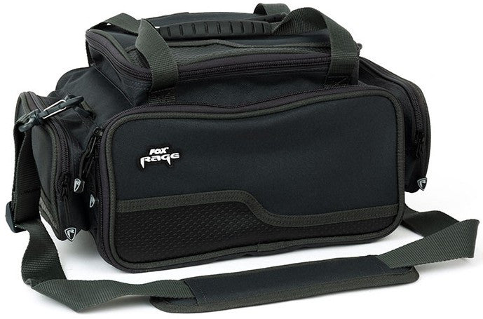 Geanta Spinning Fox Rage Lure And Tackle Bag Plus 4 Cutii Naluci 40x24x20cm