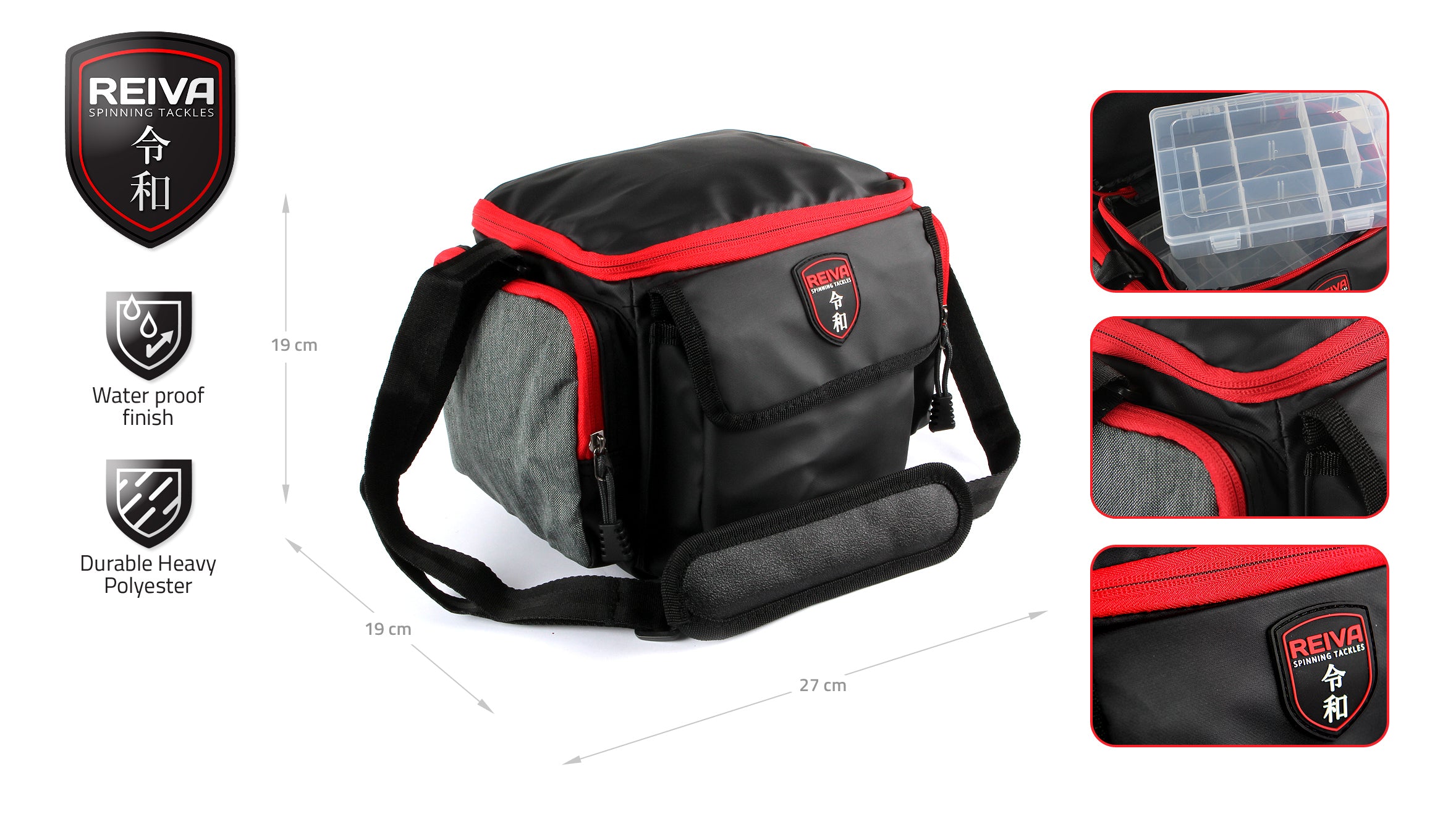 Geanta Spinning Reiva 27x19x19 cm 4 cutii