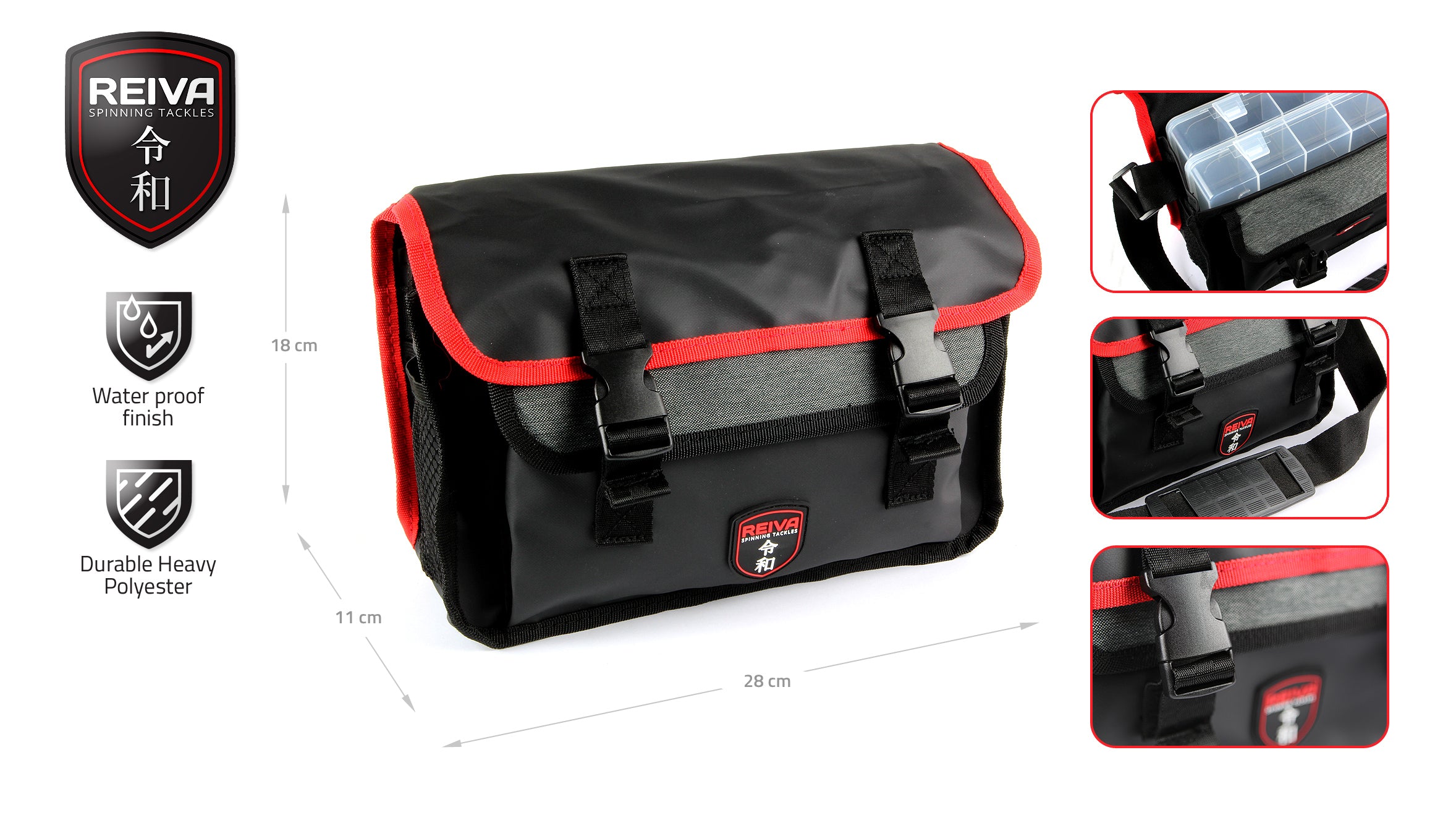 Geanta Spinning Reiva 28x11x18 cm 2 cutii
